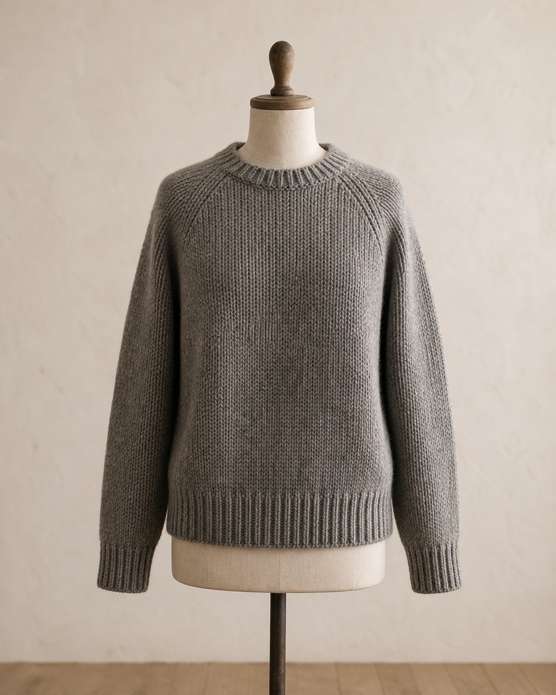 Barbour Beacon knit represented with moss wool knit texture